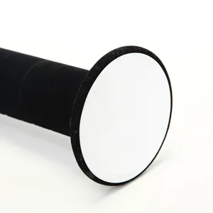 Black velvet jewelry display stand vertical bracelet holder watch display pillar prop