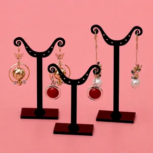 Acryl Oorbel Display Standaard Creatieve Sieraden Organizer Oorbelhouder Voor Winkel Thuis Kantoor Desktop Opslag