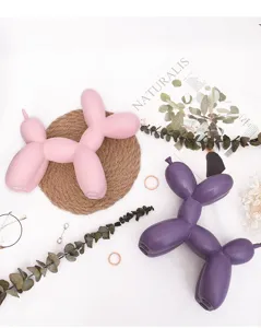 Nordic creative balloon dog jewelry organizer cute resin desktop ring necklace holder