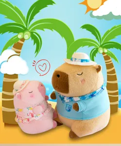 Estate fresco capibara peluche giocattolo bambola simpatico animale peluche bambino regalo