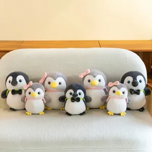 Süßes Paar Pinguin Plüschtier weiche Stoffpuppe kreatives Kind Geburtstag Geschenk