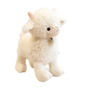Cute little sheep plush toy fluffy lamb doll soft stuffed animal children birthday gift