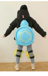 Set di protezione in peluche a forma di guscio di tartaruga, cuscino anticaduta morbido.