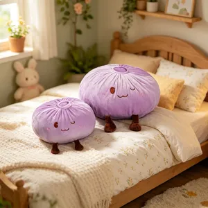 Peluche douce en forme de pain coussin mignon jouet en peluche confortable cadeau enfant