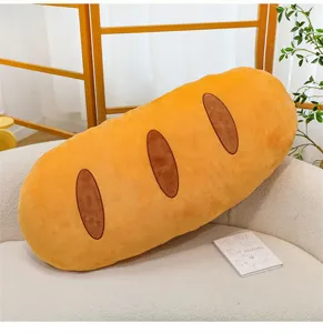 Schattig baguette pluche kussen zacht gevuld brood speelgoed gezellig slaapkussen