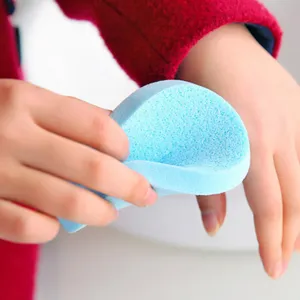 Spugna esfoliante per la pulizia del viso morbida spugna per il corpo e trucco da bagno