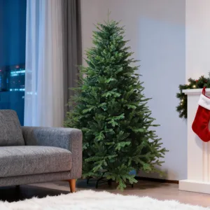 Üppiger künstlicher Weihnachtsbaum aus PE und PVC für Heimdekoration