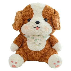 Cute plush border collie stuffed animal soft puppy toy cute gift for kids birthday and party.