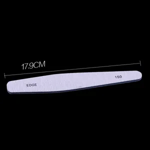 Lime à ongles professionnelle grain 150 mesurant 17,9 cm pour manucure en salon