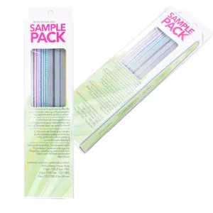 6-Piece Professional Nail File Set EVA Sponge Buffer Blocks Manicure Tools Sample Pack