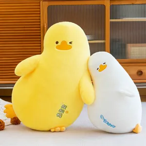 Schattig Eend Pluche Speelgoed Gevuld Dier Zacht Kussen Cartoon Pop Verjaardagscadeau Huisdecoratie