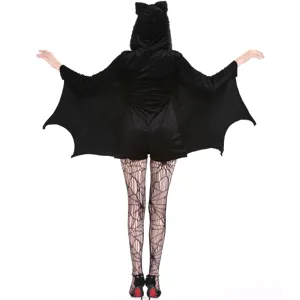 Γυναικεία στολή νυχτερίδας Halloween σε μεγάλο μέγεθος cosplay βρικόλακας φορέματα