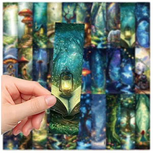 Mystical forest bookmarks magic book markers set dreamy fantasy reading stationery supplies 30pcs