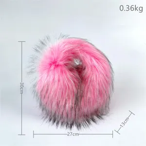 Guide détaillé des tailles et informations de poids pour ensemble bonnet et sac fausse fourrure