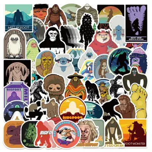Pegatinas Impermeables Cartoon Bigfoot Graffiti Calcomanías de Vinilo Para Laptop Equipaje Coche Patineta Pegatina Decorativa DIY