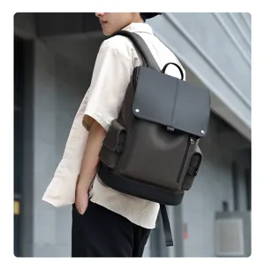 Mochila de negocios para hombre gran capacidad viaje al aire libre portátil ligero