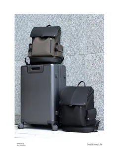 Mochila Hombre Gran Capacidad Negocios Viaje Portátil Bolsa para Exterior y Estudiante
