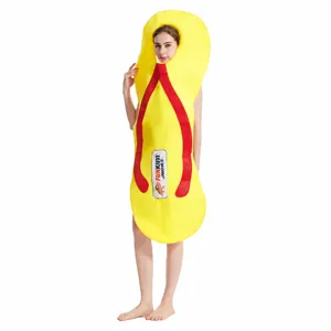 Funny Adult Flip Flop Costume Novelty Cosplay Outfit Creative Performance Dress For Party Carnival