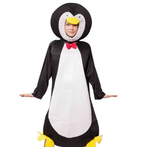 Adult penguin mascot costume cute animal cosplay outfit for party stage performance plush