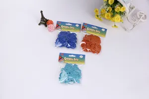 DIY glitter foam stickers for kids crafts, creative art sponge paper craft supplies.