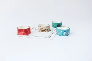 Colorful washi tape set decorative masking tape for journal DIY and creative crafts.