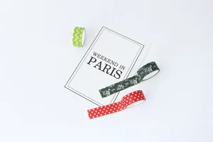 Colorful washi tape set decorative masking tapes for DIY journal craft scrapbooking projects