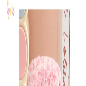 Sac de rangement rose duveteux à motif léopard petite trousse carrée portable mignonne