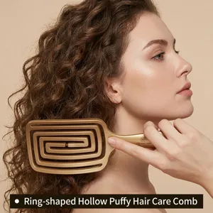 Professional hair brush and massage comb for volumizing hair, scalp care and daily styling.