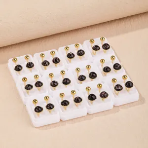 Stainless steel screw-on clip-on earring converters, painless non-pierced jewelry findings.
