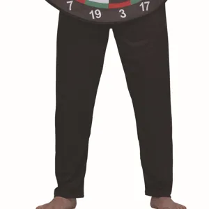 Costume Amusant De Cible De Fléchettes Unisexe Adulte Enfants Nouveauté Déguisement Tenue Pour Fête Spectacle Cosplay En Polyester