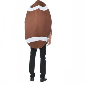 Halloween voetbal kostuum grappig volwassen cosplay outfit sport thema feest stage performance jurk