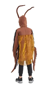 Déguisement de Blatte Enfant Halloween Cosplay Fête Drôle Combinaison Animal