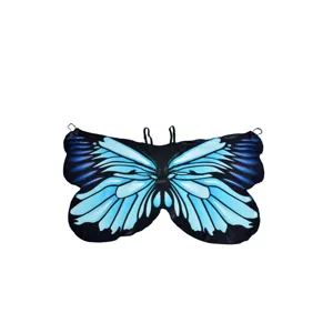 Disfraz de Alas de Mariposa para Niños Traje de Cosplay de Halloween Accesorios de Disfraz de Hada Mariposa