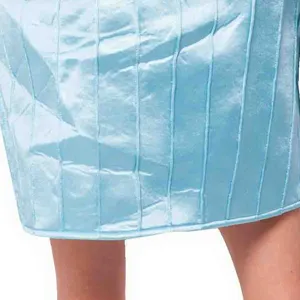 Blauer Erwachsener Cosplay Kostüm Rock Party Bühne Performance Kleid Feiertag Outfit Textil