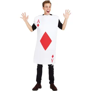 Costume de Carte à Jouer pour Adultes et Enfants Pique Carreau Cosplay Tenue Drôle Fête de Scène