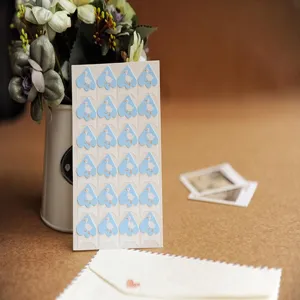 Cartoon photo corner stickers paper DIY album mounting accessories cute duck design detail