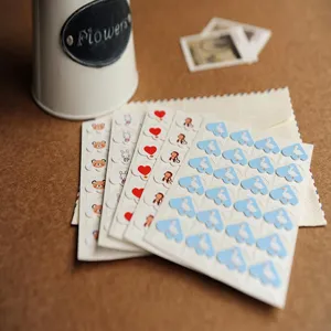 Cartoon photo corner stickers set, cute animal designs for DIY scrapbooking and albums.