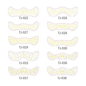Face stickers freckle makeup tattoo stickers star heart glitter face decals set
