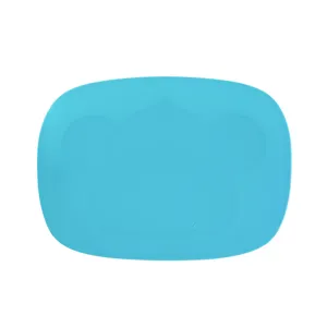 Piatto fondo diviso in silicone per bambini tovaglietta, sicuro materiale alimentare.