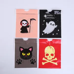 Halloween geschenkbeutel kunststoff süßigkeiten verpackung gruselig party gastgeschenk taschen