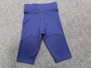 Damen High Waist Po-Lift Yoga Shorts gebürstet elastische Fitness Laufshorts neu