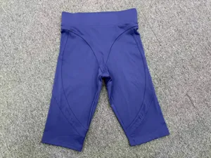 Damen Yoga Shorts mit hoher Taille, nahtlose Po-Lifting Sportshorts zum Laufen und Fitness