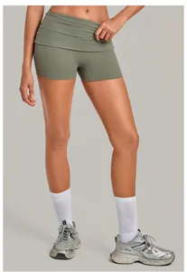 High waist yoga shorts for women quick drying fitness running workout athletic activewear apparel