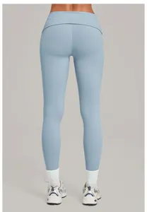 Yoga broek omslagen taille push up sneldrogend fitness hardlopen leggings sport vrouwen