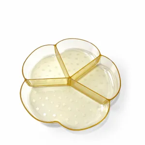 PPSU Bambini Piatto Segmentato Resistente alle Alte Temperature Adatto al Microonde Piatto da Pranzo per Neonati Stoviglie per Bambini Infrangibili