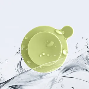 Silicone suction cup for baby bowl infant tableware replacement part strong grip green pad
