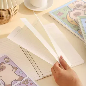 Taccuino A5 a Spirale con Disegno Cartoon Rigato Cancelleria Ufficio Scuola