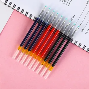 Gel pen refills set 0.5mm black red blue ballpoint ink replacements stationery wholesale supply