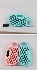 Custodia protettiva in silicone e anello per telecomando Bluetooth per cellulare