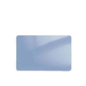 Διαφανές ταπέτο γραφείου PVC μαλακό προστατευτικό μαξιλάρι γραφής μαθητών εξεταστικό μπλε
